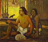 Paul Gauguin Not Working painting